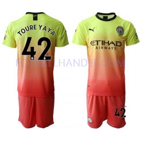 Barn Fotballdrakter Manchester City Toure Yaya 42 Tredje 2019-20 Kortermet